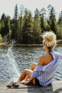 Ekologisk tvål från Laugar på bryggan. Vardagslyx för kropp och själ.